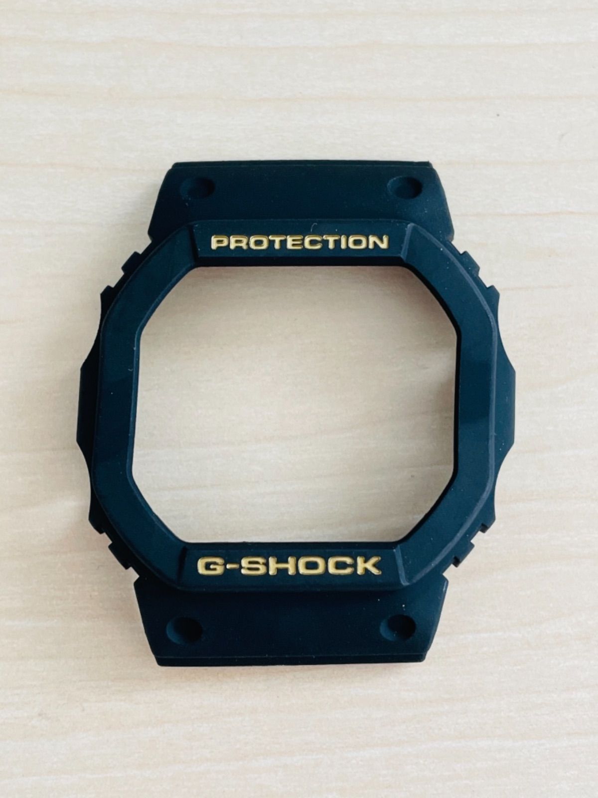 CASIO 純正 G-SHOCK ベゼル DW-5600 ブラック/金字 - メルカリ