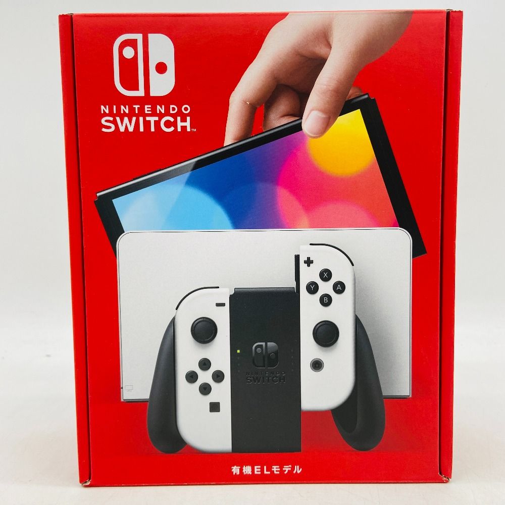 04w1171△【未使用】Nintendo Switch 有機ELモデル HEG-001 ホワイト ニンテンドースイッチ 中古品 - メルカリ