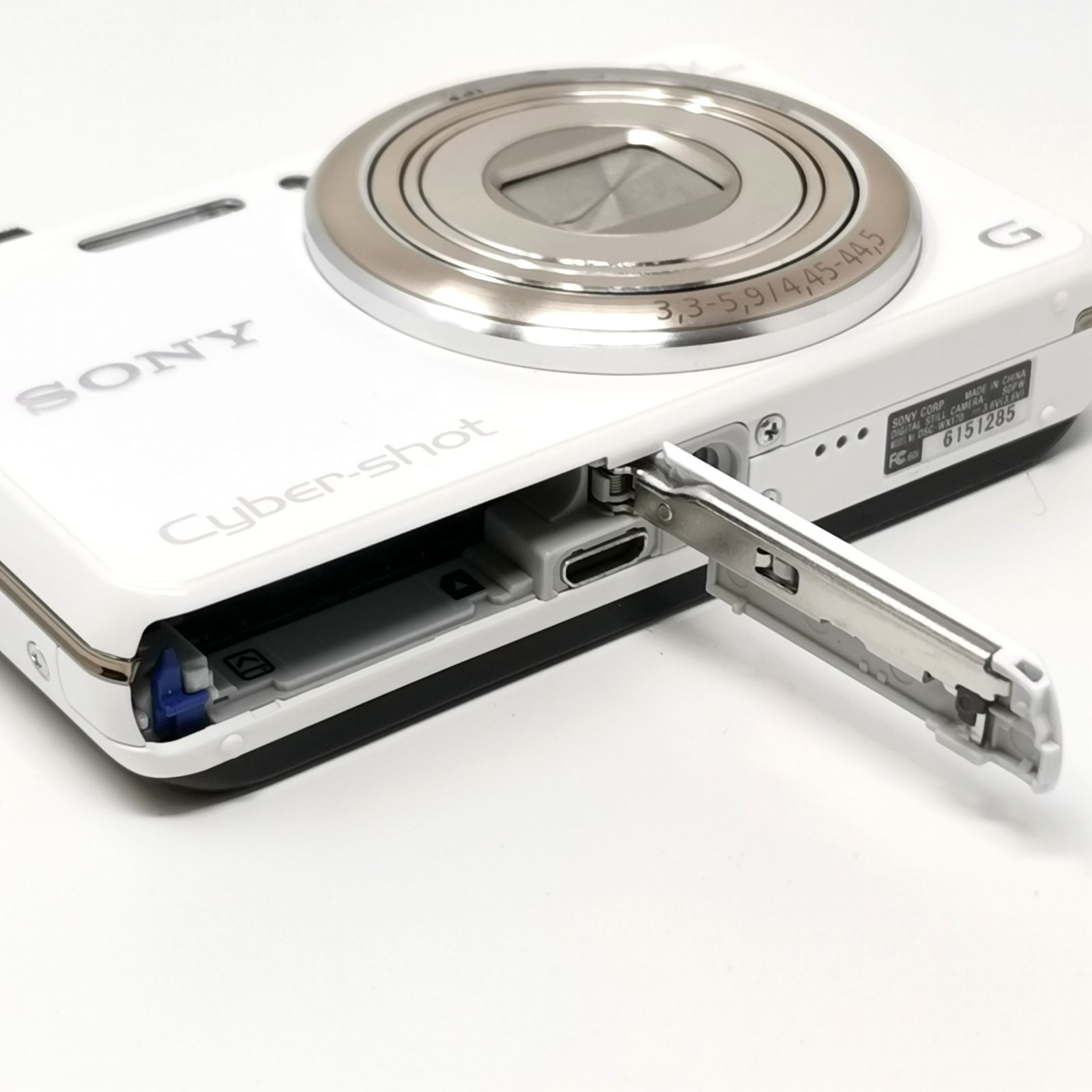 カメラ ソニー cyber-shot DSC-WX170 ホワイト デジカメ 動作確認済み