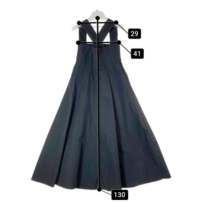 ☆CLANE クラネ ホルターネック フレアロングワンピース ブラック