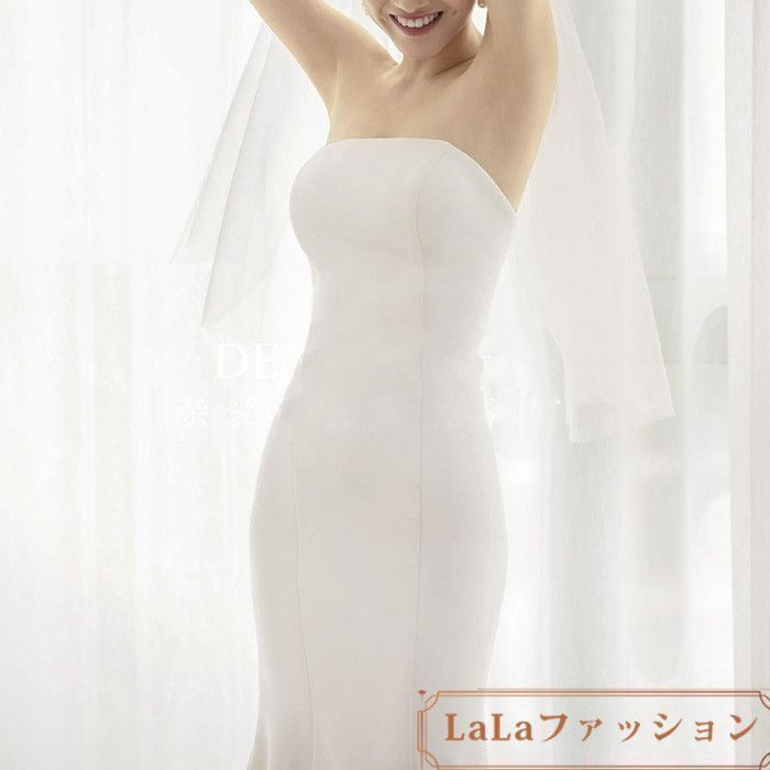 マーメイドライン 結婚式ドレス