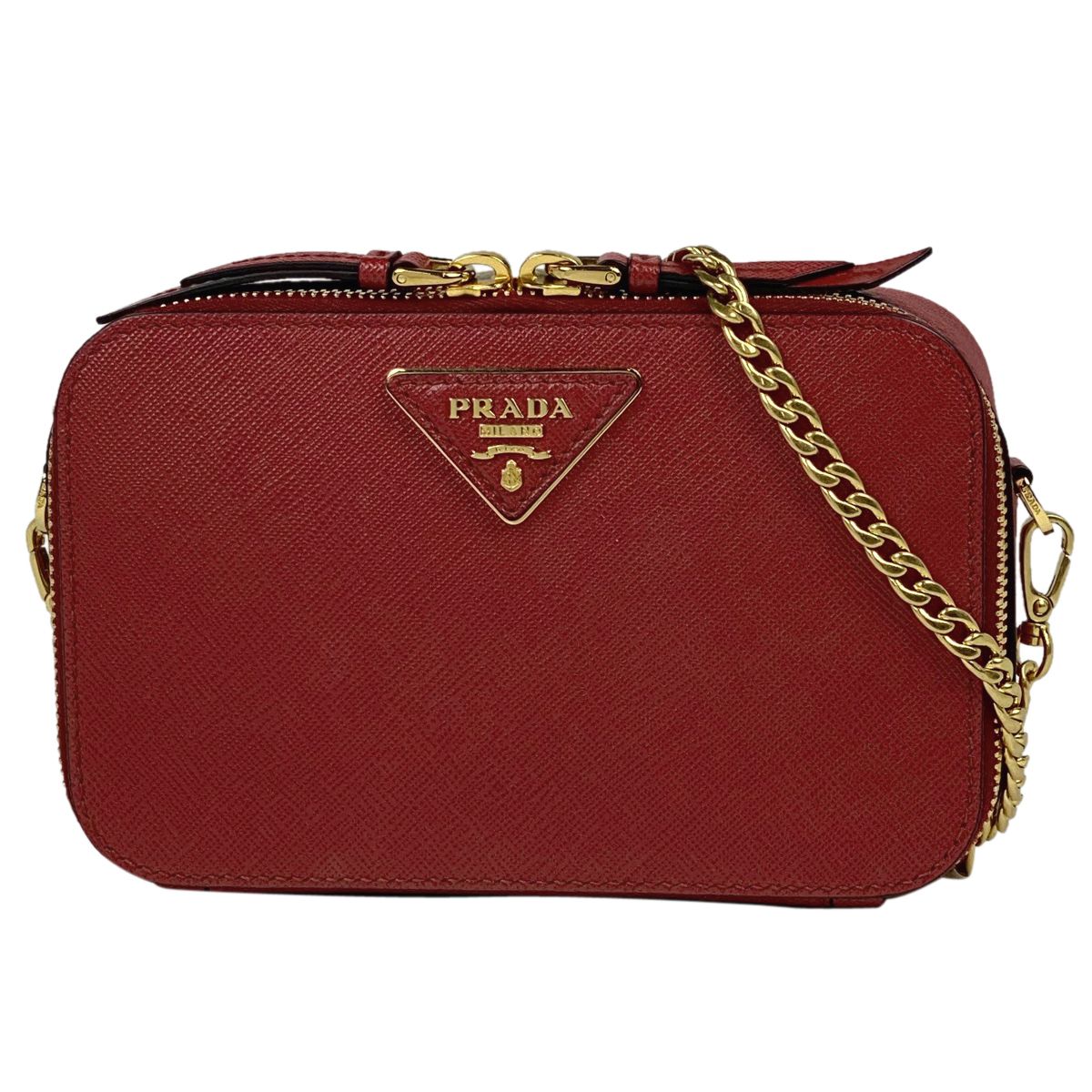 特価HOT】 プラダ PRADA バッグ 中古 チェーンバッグ cKwYh