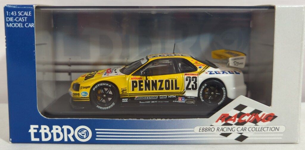 エムエムピー 1/43 EBBRO RACING PENNZOIL ZEXEL GT-R JGTC 2001
