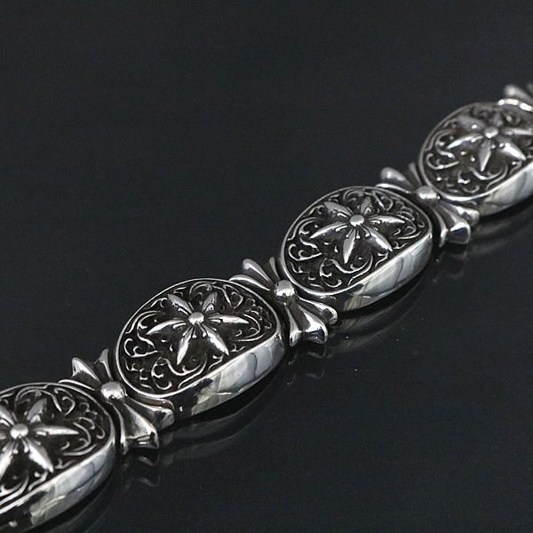 銀座店 クロムハーツ クラシックオーバルスター ブレス 5リンク