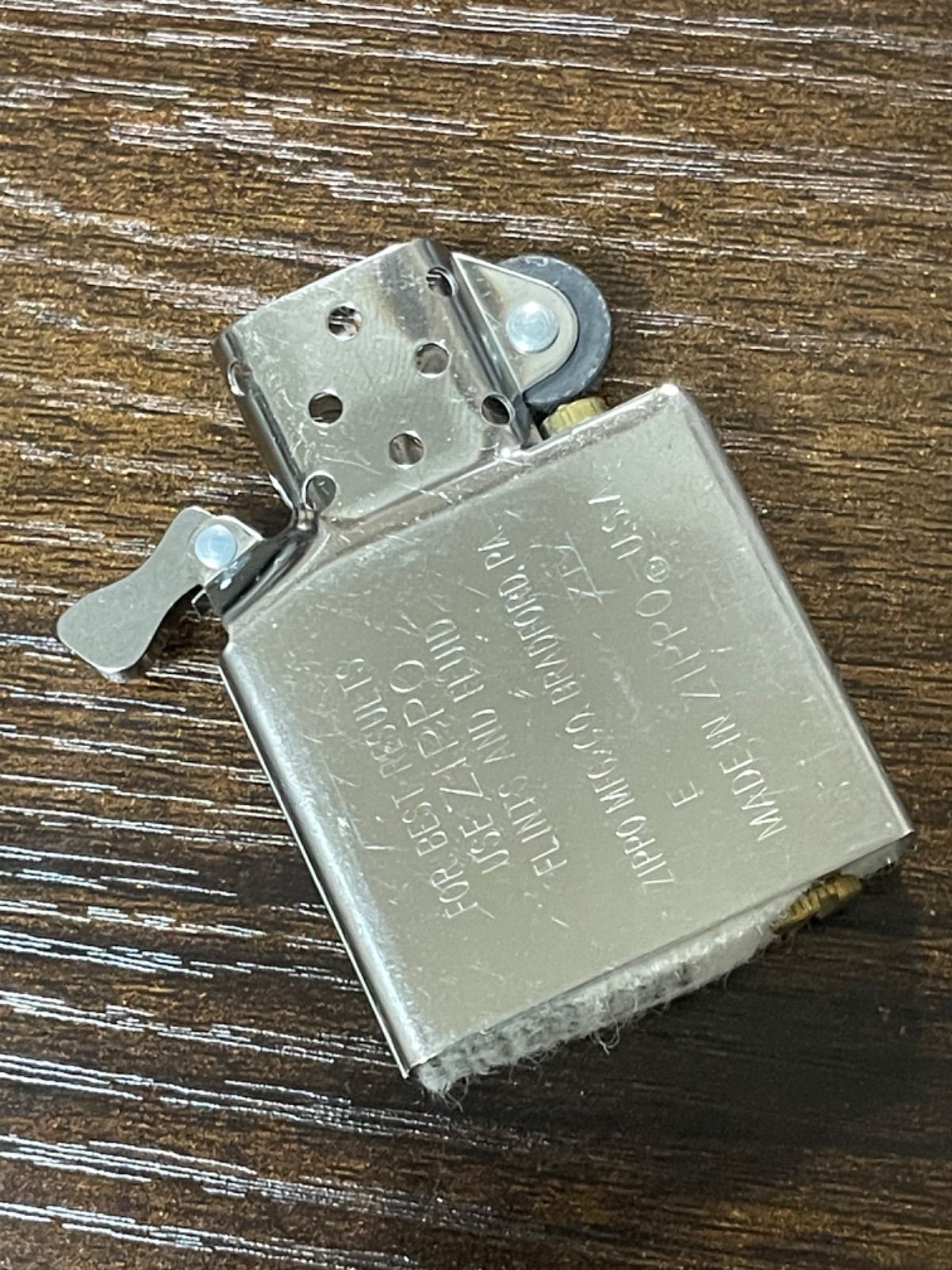 zippo REVIVE 〜蘇生〜 両面刻印 リバイブ 年代物 1998年製 うめつ ゆきのり デットストック シルバーインナー 同年代 1998年製 ケース 保証書｜詳細画像