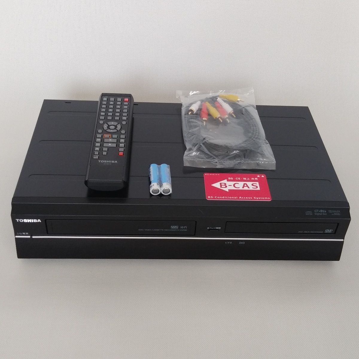 格安即決 東芝VHS 一体型 DVDレコーダー D-VDR9K VHSビデオデッキ