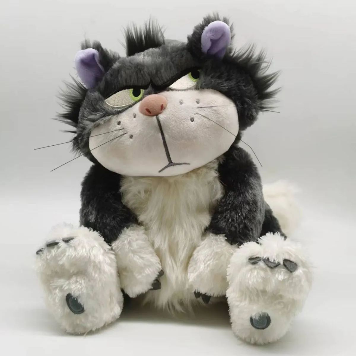 ルシファー 猫ぬいぐるみ 可愛い ルシファー猫抱き枕 ルシファー猫ぬいぐるみ スーパーもちもちぬいぐるみ 丸っこい ルシファー猫クッション 柔らかい 添い寝枕 抱き枕 気持ちいい抱き枕 