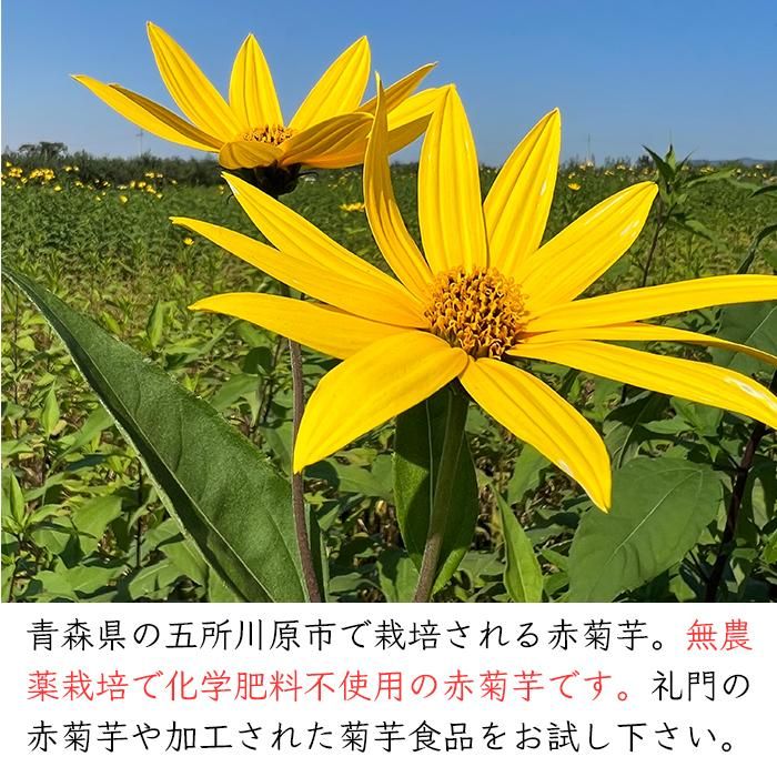 国産 無農薬 赤菊芋 使用 ノンフライ つがるちっぷす 1袋 50g／袋《メーカー直送》【送料無料 沖縄離島を除く】（菊芋チップス イヌリン）礼門 菊芋  メルカリ