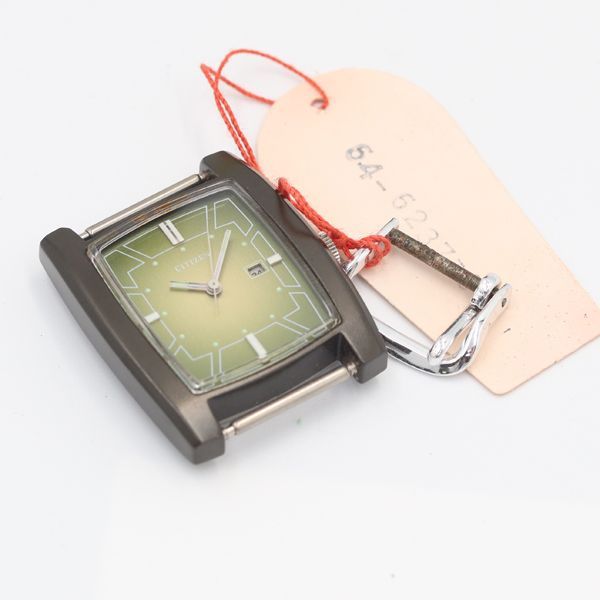 H37■作動良好 未使用デッドストック CITIZEN シチズン EXCEED エクシード CERAMICセラミック製 紳士メンズ男性腕時計クォーツ シチズン セブンスターV2 1971年製 デッドストック Ref.4-770765Y