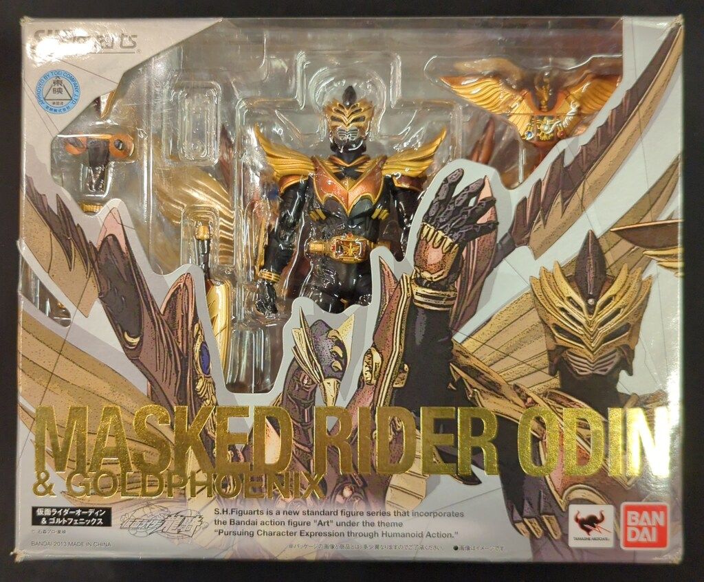 バンダイ S.H.Figuarts 仮面ライダー龍騎 仮面ライダーオーディンu0026ゴルトフェニックス