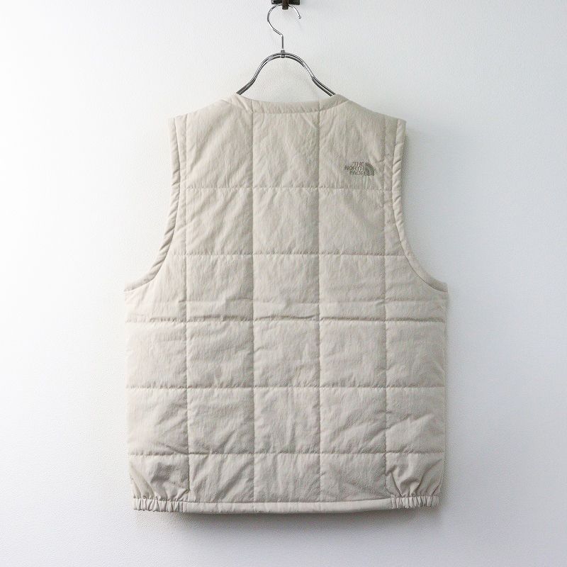 ノースフェイス THE NORTH FACE NY 82330 Meadow Warm Vest ウォームベスト M ベージュ 羽織り アウター