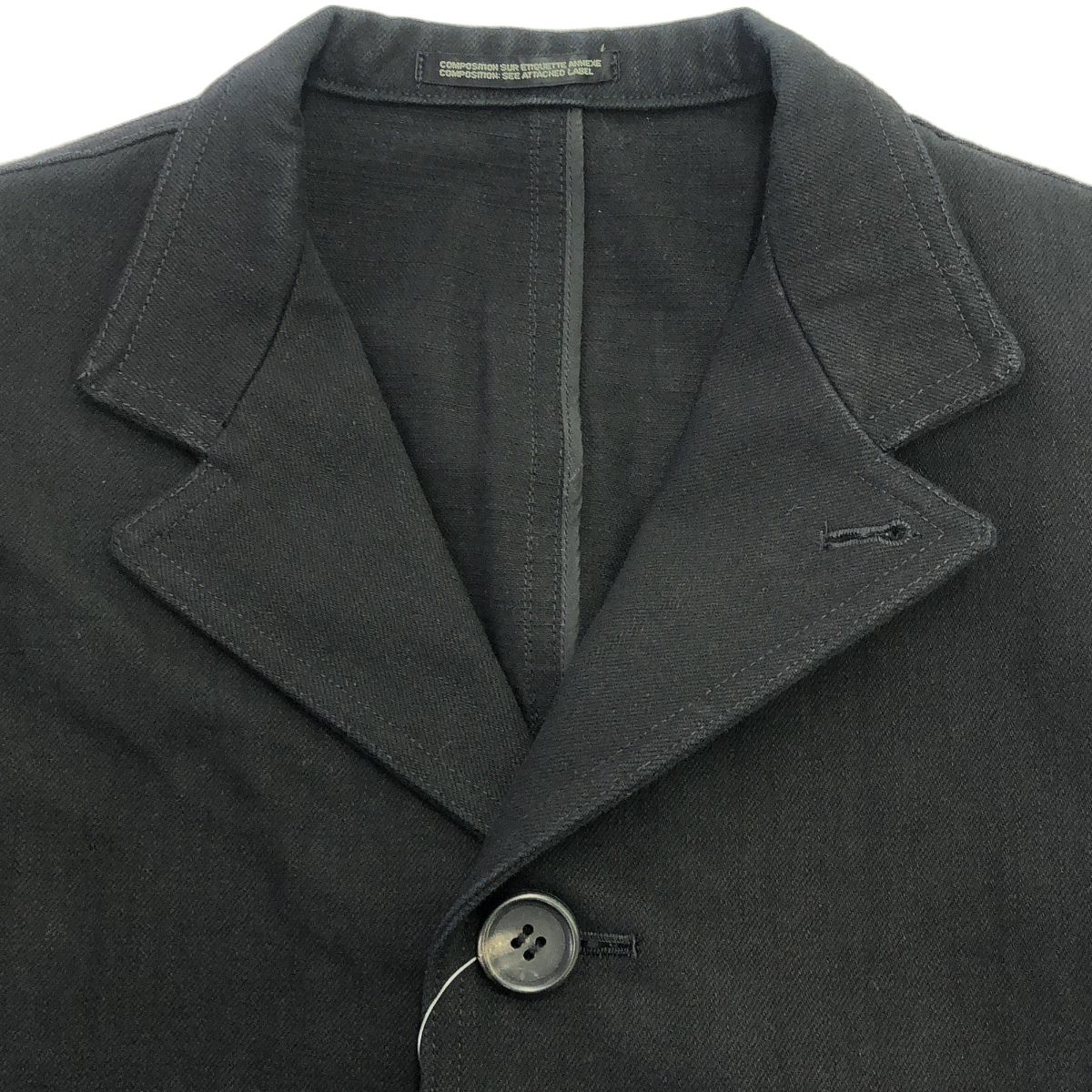 YOHJI YAMAMOTO +NOIR ヨウジヤマモト プリュスノアール コットン2B  