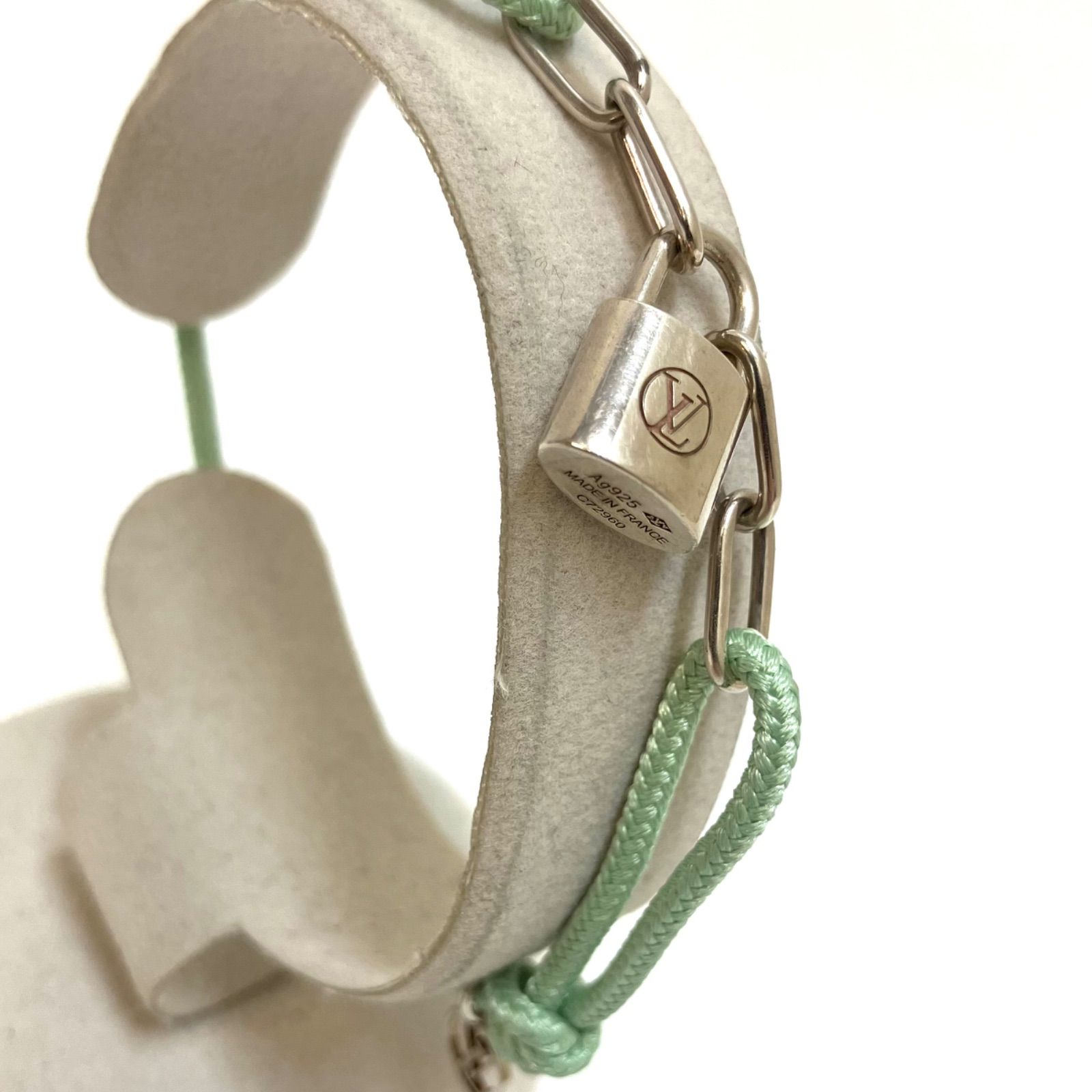 ルイヴィトン LOUIS VUITTON ブレスレット 袋付 LOUIS VUITTON＊ルイヴィトン ブレスレット 保存袋付き ミント