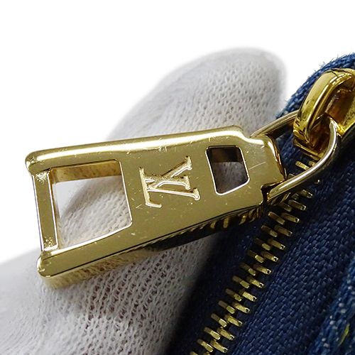 店舗用品 LV ルイ・ヴィトン LOUIS VUITTON 財布 モノグラム デニム LVリミックス