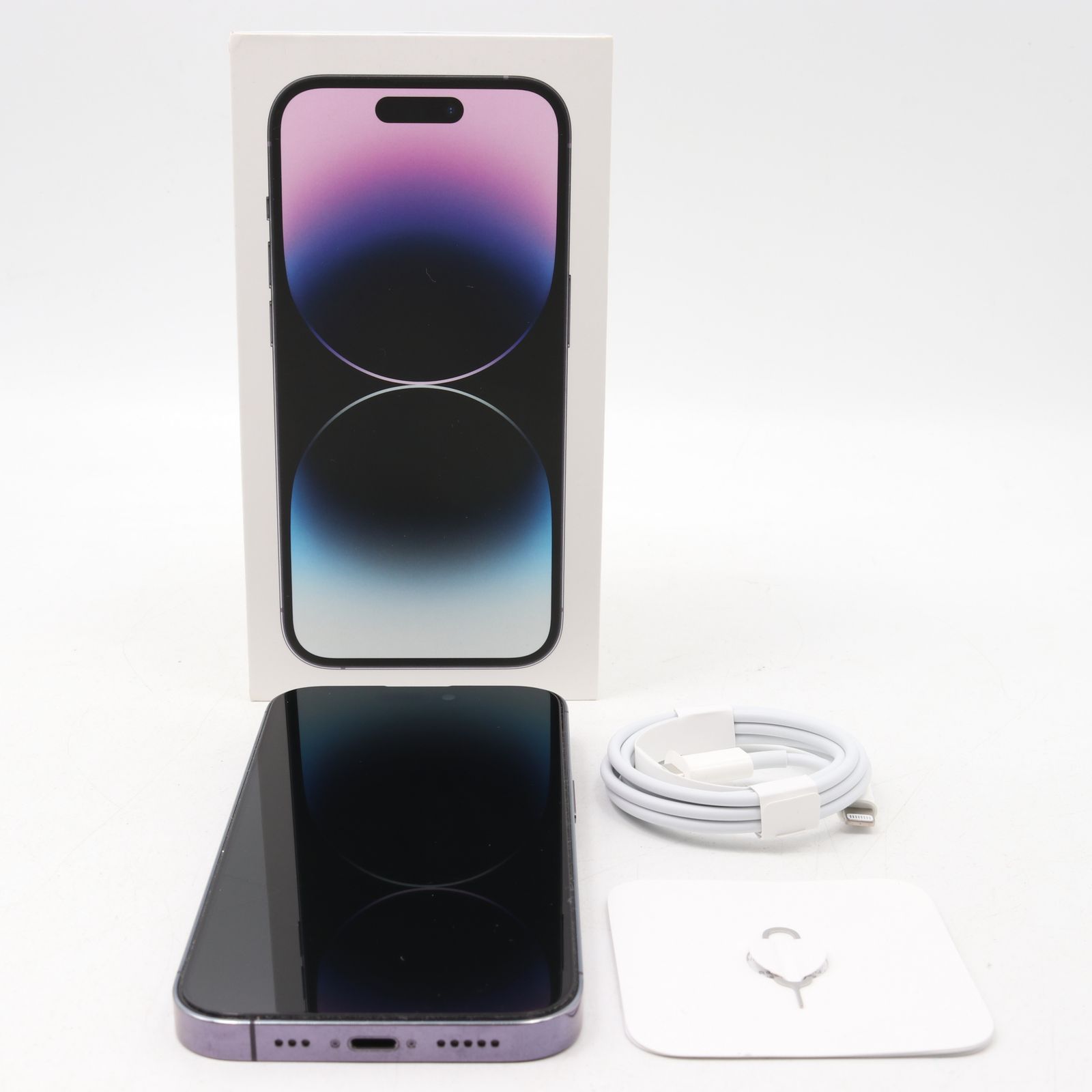 美品】iPhone14 Pro 128GBディープパープル 【公式通販】