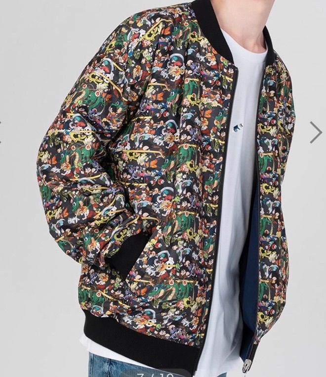 新品タグ付き ドラゴンボール グラニフ ブルゾン Lサイズ 贈答用紙袋