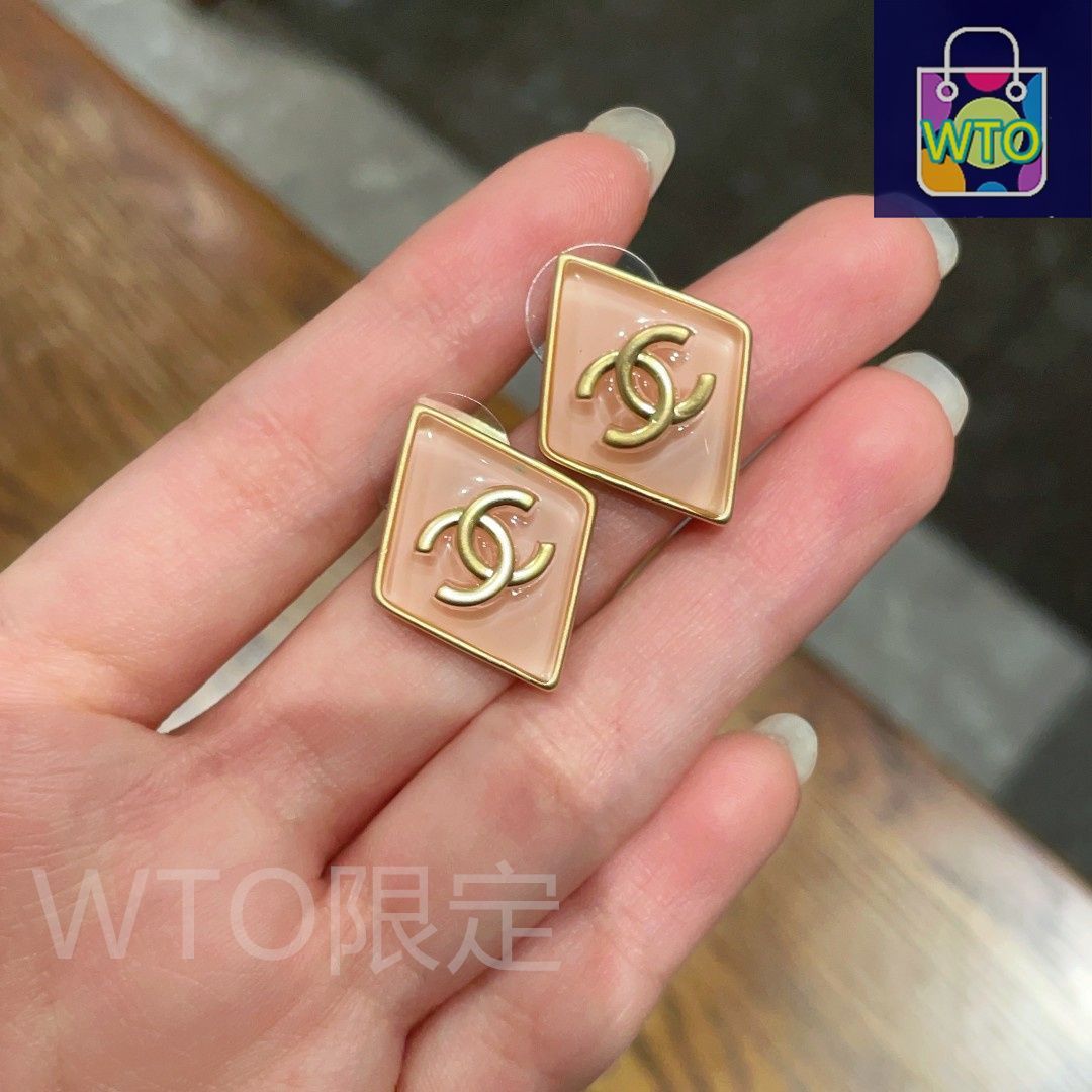今日特価】Chanel 中古 ダブル C ピアス 送料無料！在庫限定