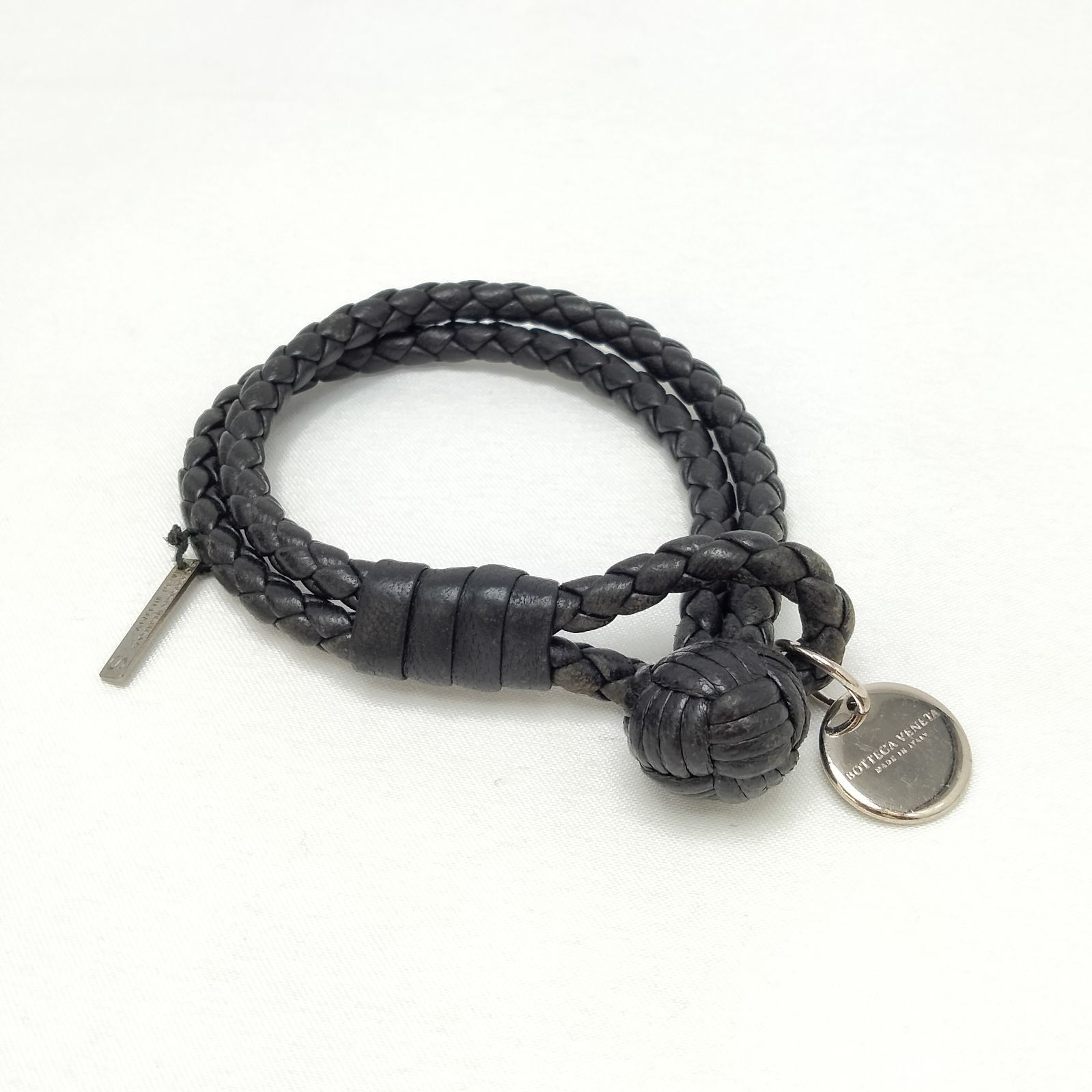 ボッテガ・ヴェネタ ブレスレット レザー BOTTEGA VENETA 【名入れ込み】【スペシャルラッピング付き