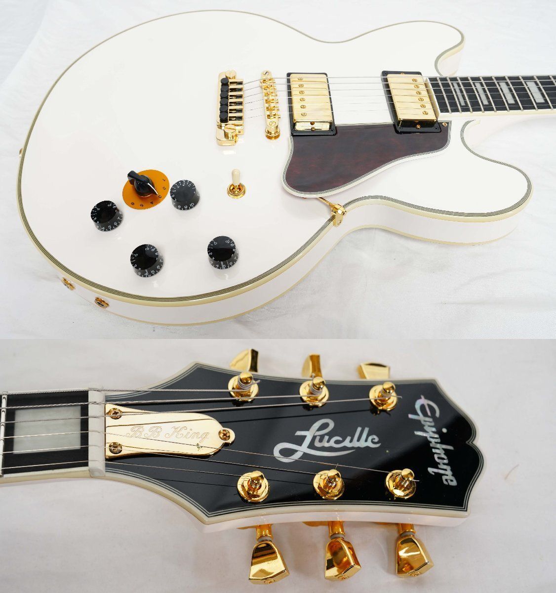 ☆Epiphone☆B.B. King Lucille Bone White セミアコ 300本限定