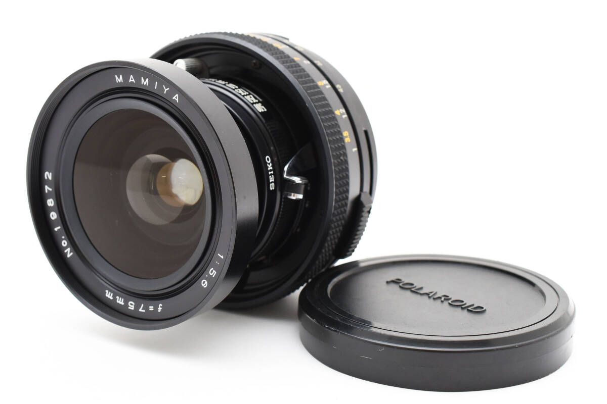 ☆実用美品☆ マミヤ Mamiya コレクション FOR POLAROID 75mm F5.6