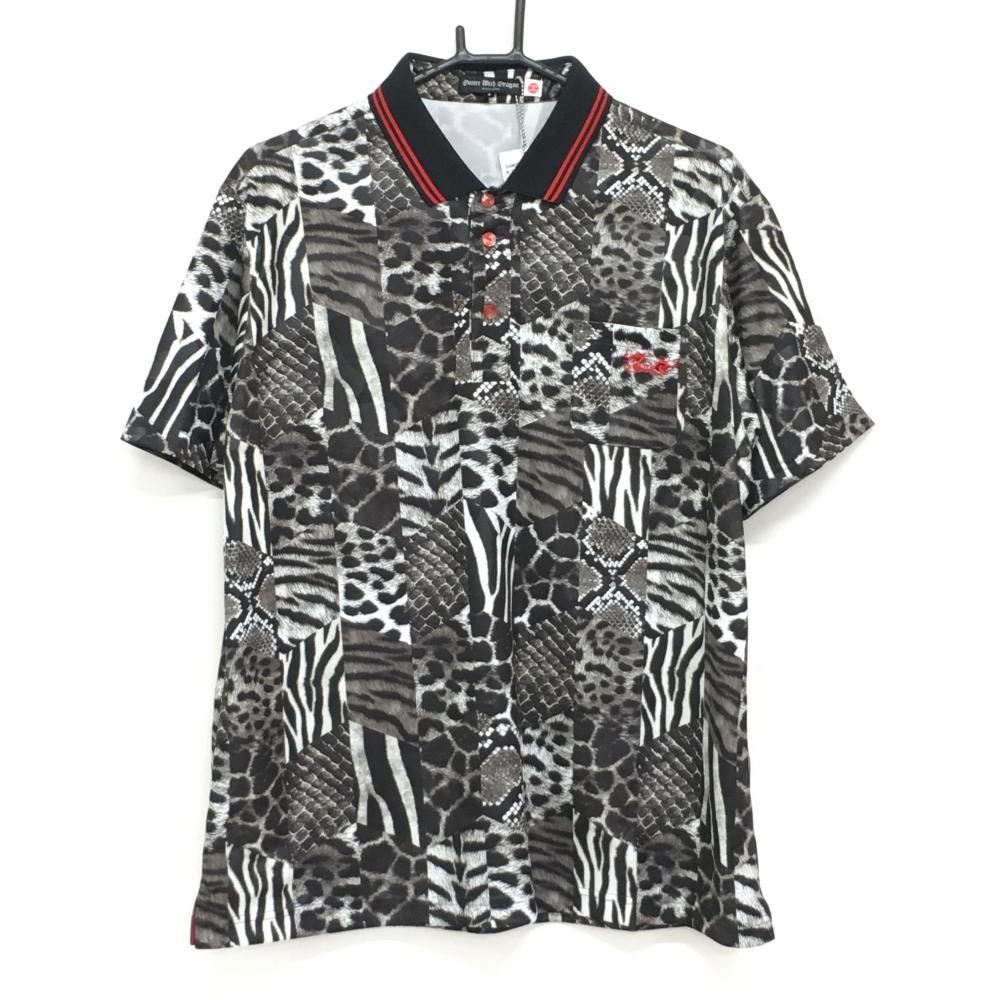 ☆SALE25％OFF☆【未使用品】ダンスウィズドラゴン 半袖ポロシャツ 黒  
