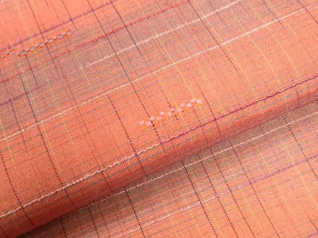 平和屋着物○上質な紬 花織 霞文 正絹 逸品 CAAU2714yc - メルカリ 
