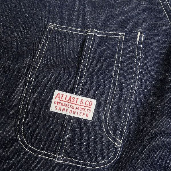 Size【40】 At Last ＆ Co アットラスト/BUTCHER PRODUCTS ブッチャープロダクツ LOT727 COVERALL  INDIGO ブランケットデニムカバーオールジャケット インディゴ 【中古品-非常に良い】 20807869 - メルカリ