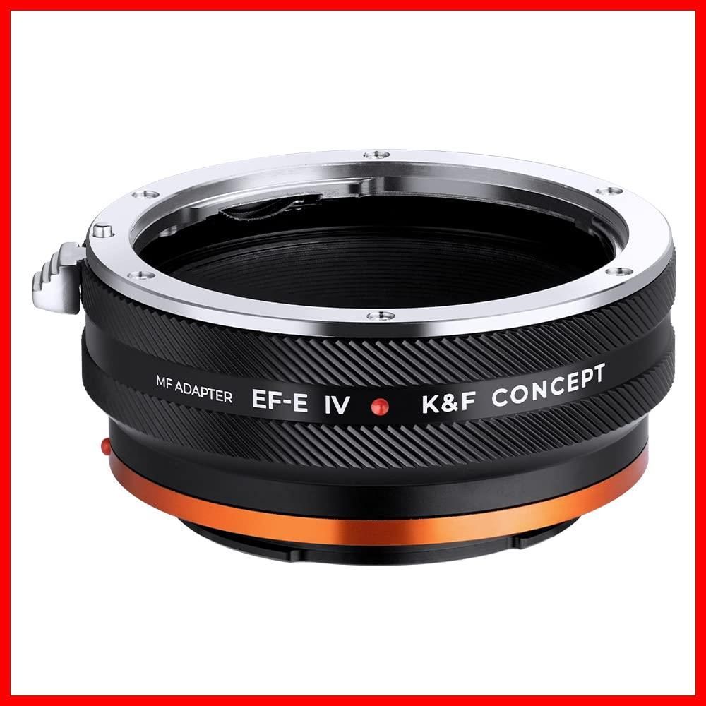 迅速発送】【新型】K&F Concept レンズマウントアダプター EOS-NEX IV