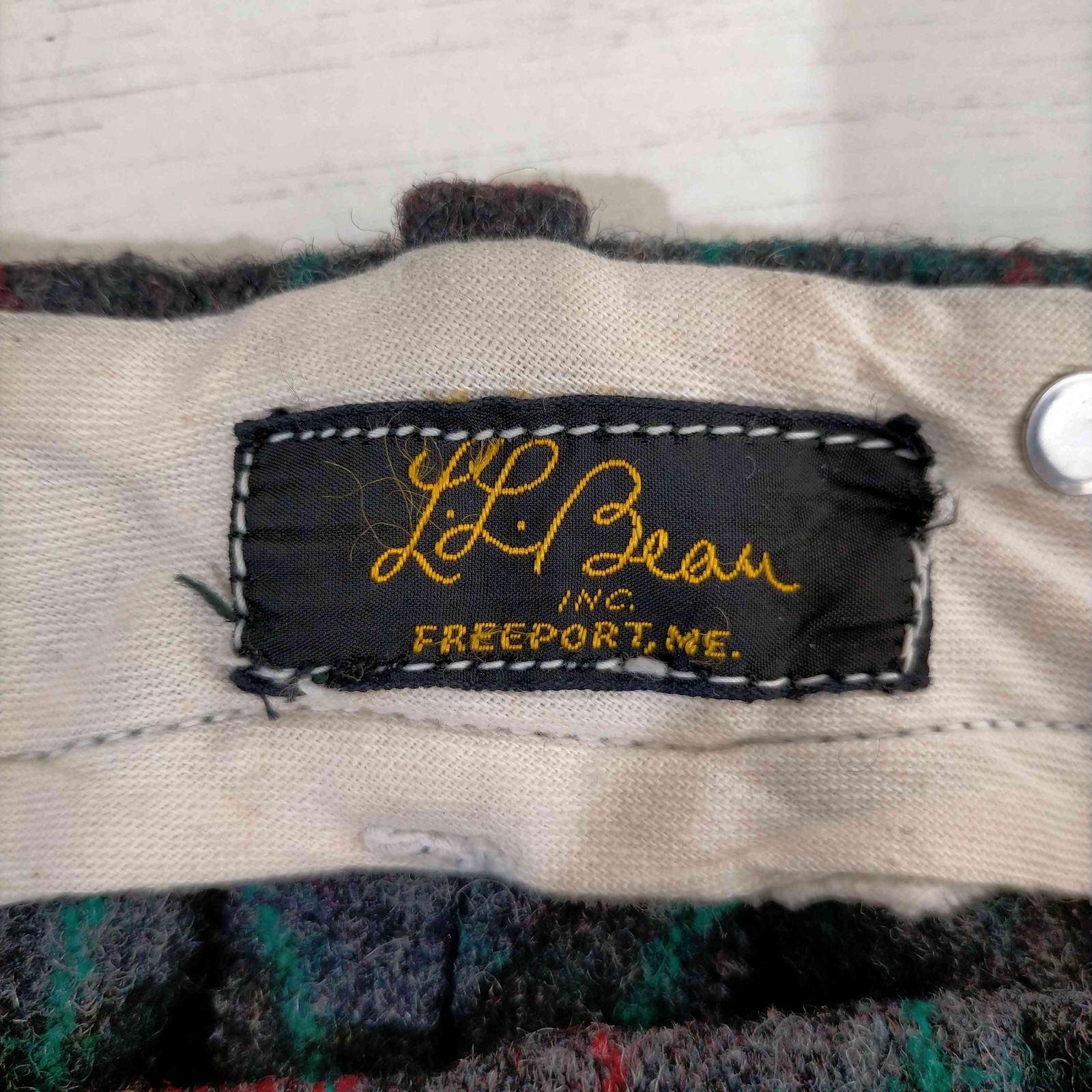60s 筆記体タグ L.L.Bean エルエルビーン キャンバス リュック｜バッグ