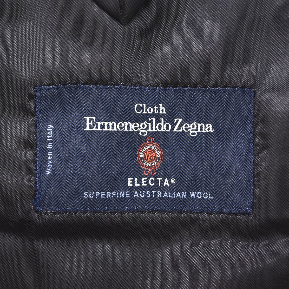 【美品】mitsumine zegna セットアップ　175cmサイズ　背抜き 美品】 ミツミネ MITSUMINE x エルメジルド ゼニア Ermenegildo