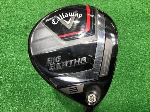 【美品】キャロウェイ・5W ／BIG BERTHA B21／男性用・右利き 美品 キャロウェイ ビッグバーサ B21 メンズフェアウェイウッド 5w S