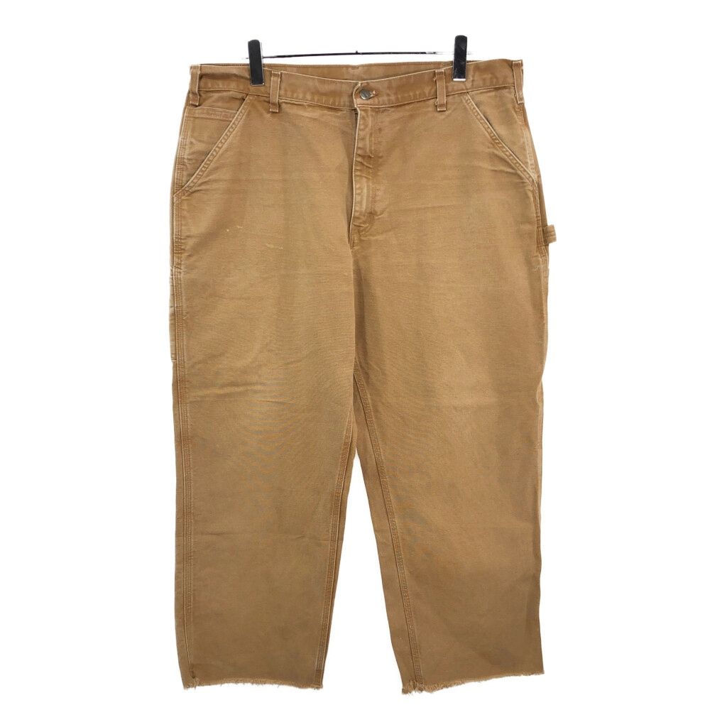 Carhartt カーハート ダック ペインターパンツ 大きいサイズ ブラウン メンズ W40 L30 古着 V6406