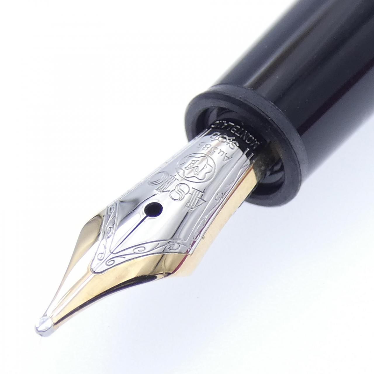 モンブラン 万年筆 145 プラチナ 132468 モンブラン マイスターシュテュック プラチナ クラシック 132468