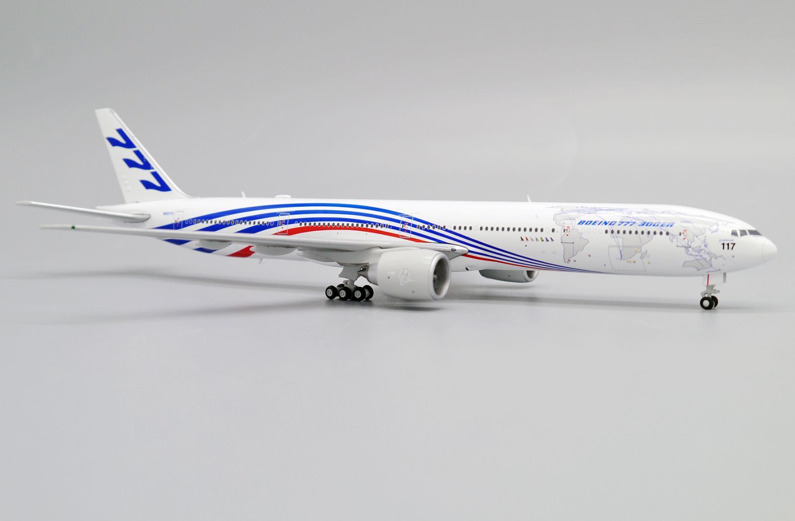 Jcwings ボーイング 777-300ER N5017V ハウスカラー 1/400 XX4973
