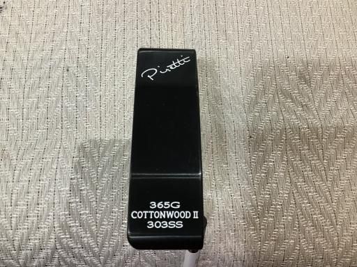 Piretti Piretti MIDNIGHT BLACK COTTONWOOD II 365G 34インチ パター PT スチール フレックスその他 メンズ 男性用 右利き 右用 Bランク ゴルフクラブ