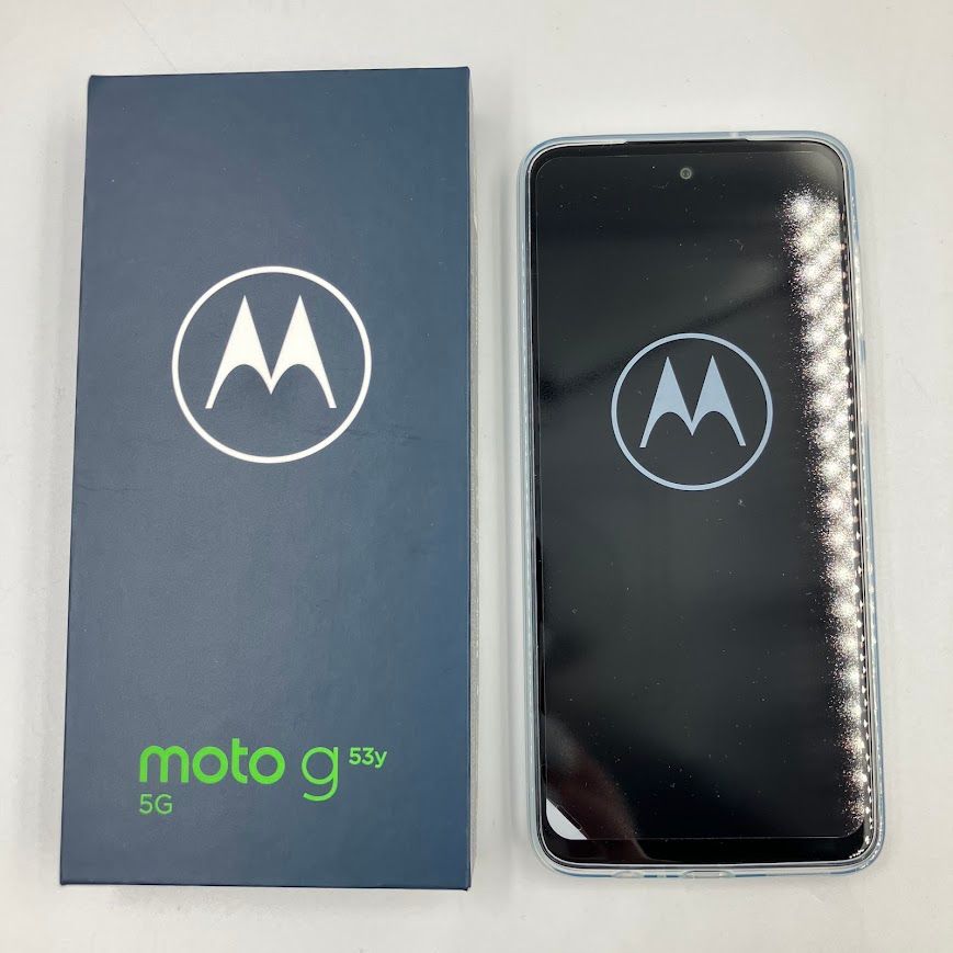 ワイモバイル moto g 5G ペールピンク 53y