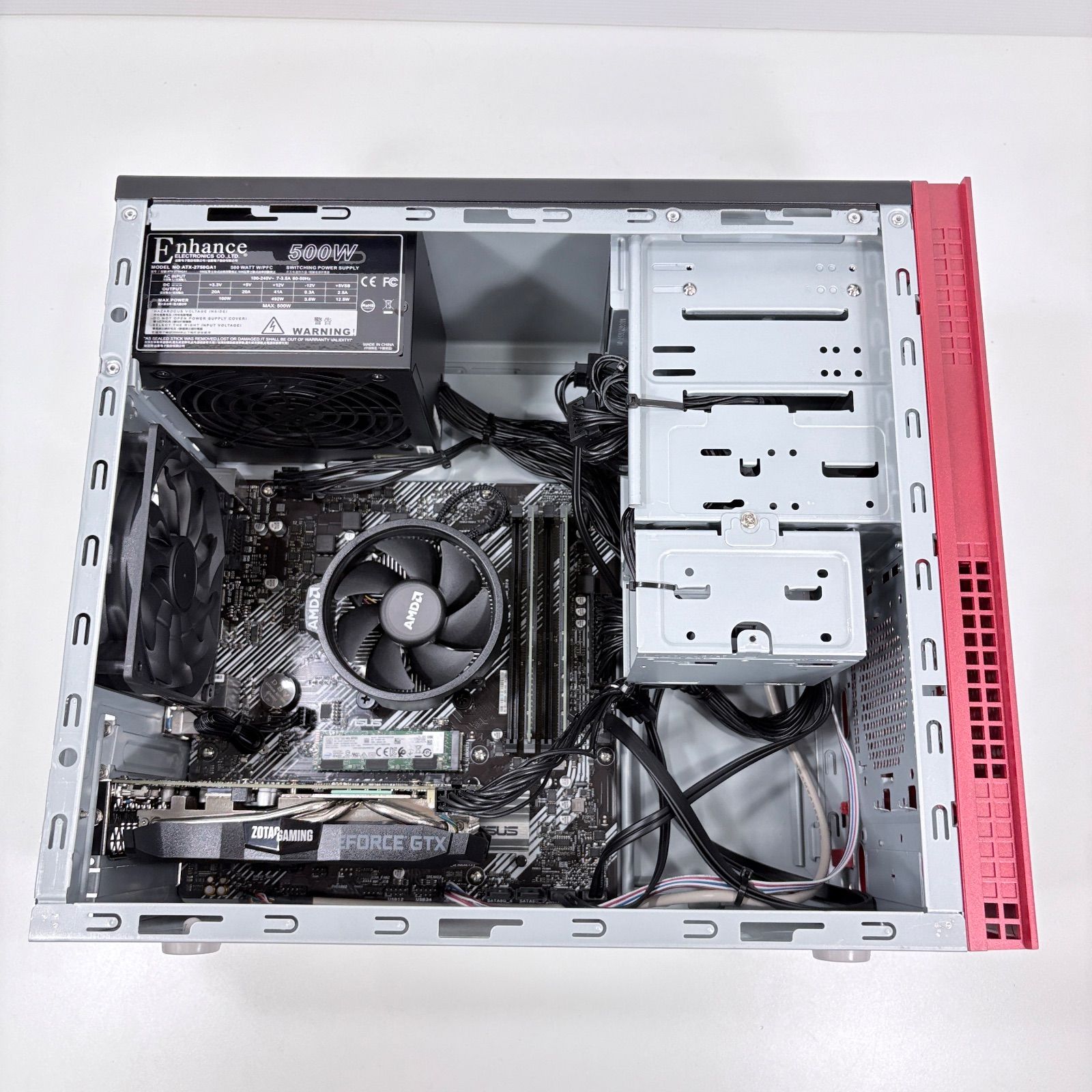 やや美品 ゲーミングPC Ryzen5 3500 GTX1660Ti 16GB SSD512GB