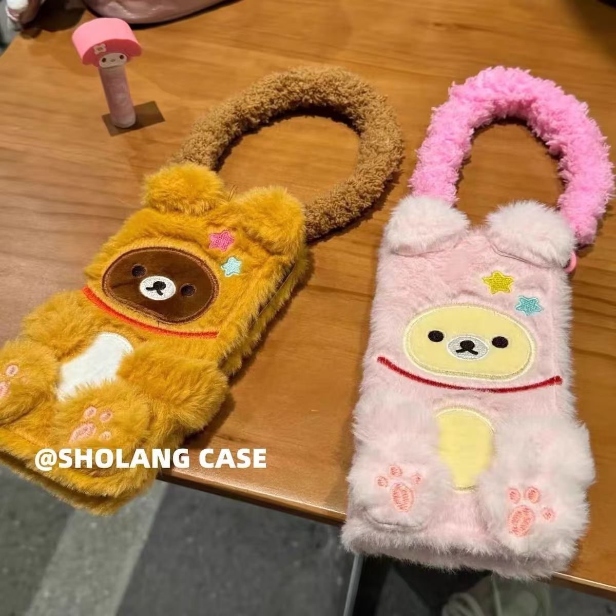 かわい スマホケース iPhone 16 Plusケース ハードケース ストラップ付き iphone14ケース ハチワレ iphone13proケース モモンガ 多機種対