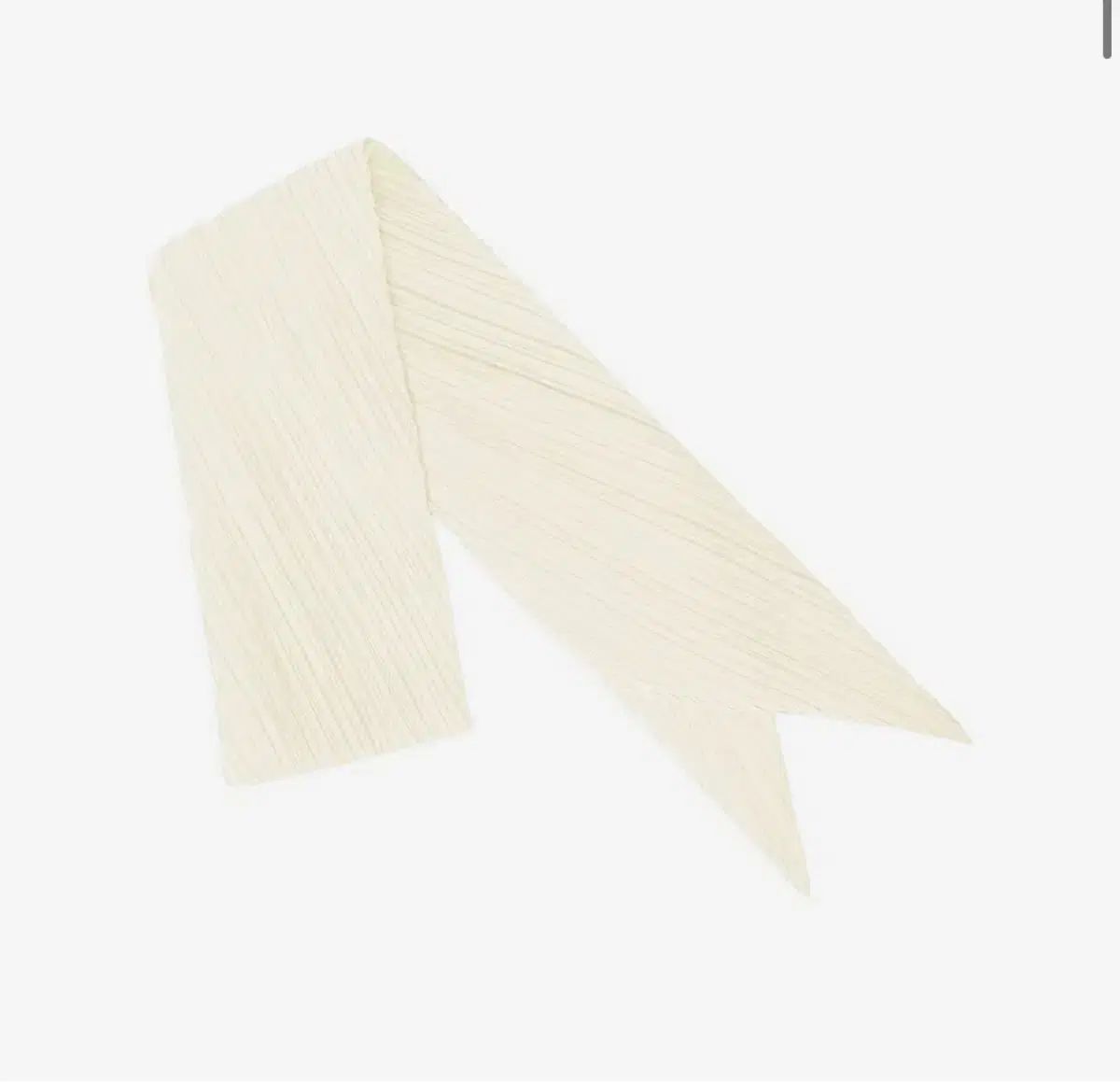 ISSEY MIYAKE イッセイミヤケ PLEATS PLEASE プリーツプリーズ ベーシック スカーフ ホワイト