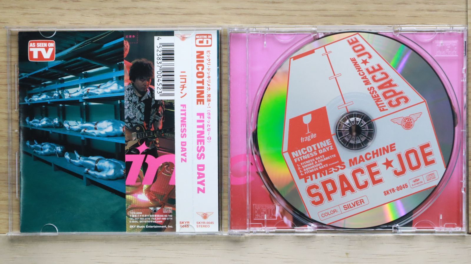 国内盤CD☆ニコチン/NICOTINE□ FITNESS DAYZ 【SKYR0045