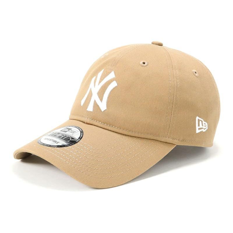 【特価商品】[ニューエラ] ローキャップ ONSPOTZ別注 NY/カーキ FREE 9Thirty Long Visor Non-Washed Mlb New York Yankees