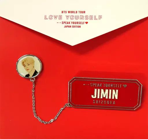 中古】バッジ・ピンズ ジミン(BTS/防弾少年団) チェーンバッジ