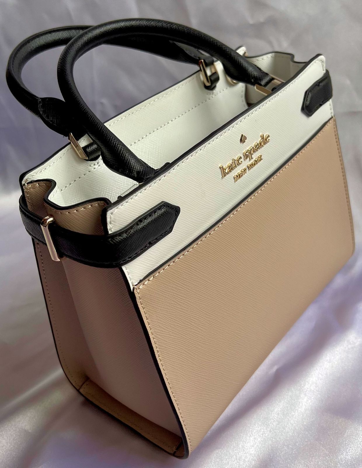 kate spade♠️定番✨カラーブロック スモール サッチェルバッグ