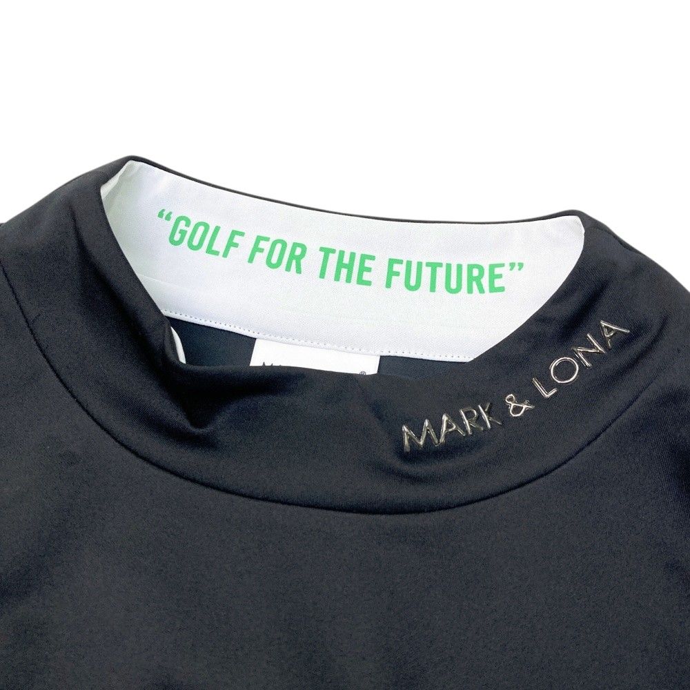 サイズ 48 MARK-LONA マークアンドロナ モックネック半袖Tシャツ ブラック系 240101517717 ゴルフウェア メンズ ストスト USTAUSTRALIA_COM_AU