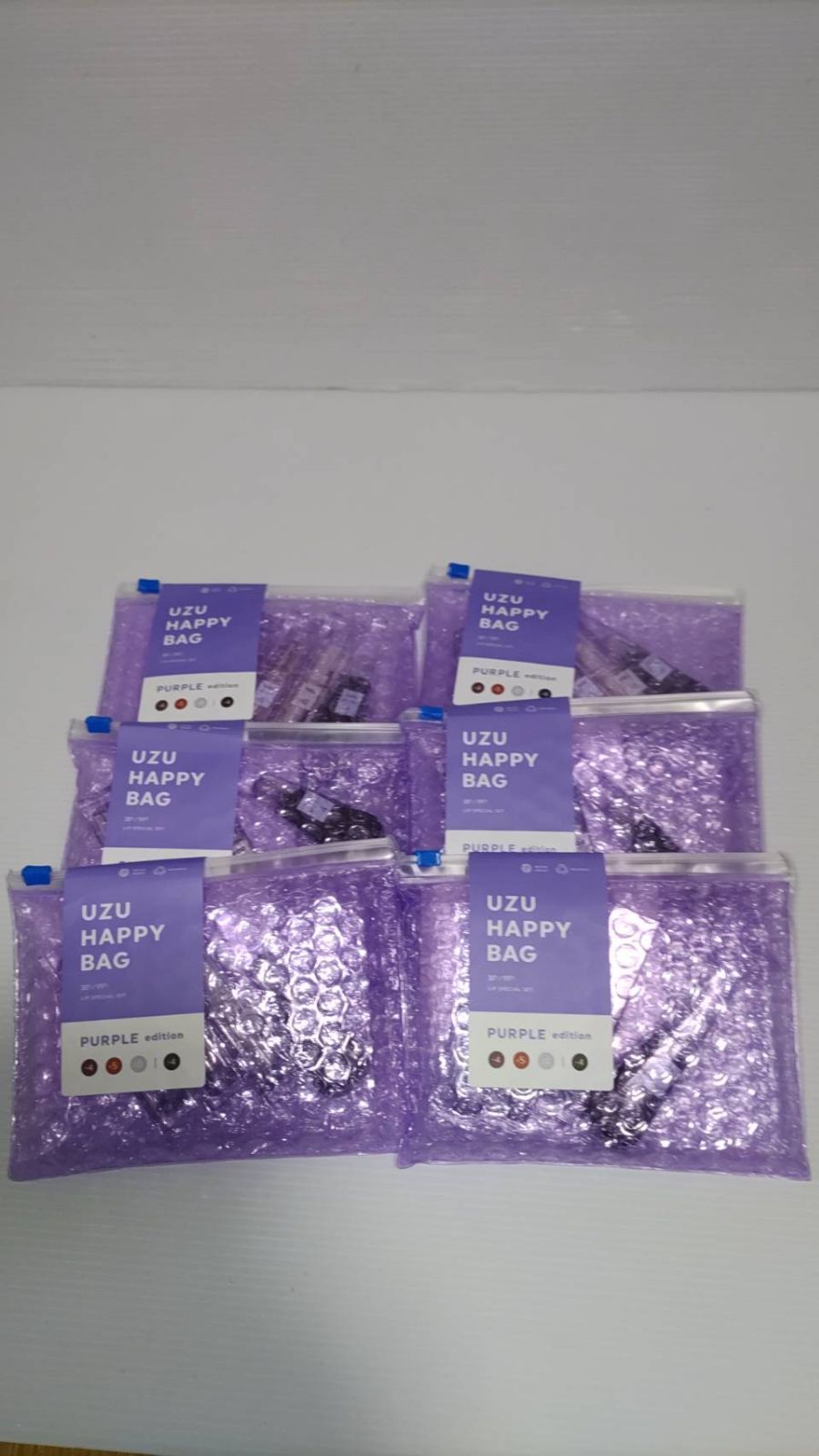 UZU HAPPY BAG PINK ハッピーバッグ purple edition 限定 リップ UZU