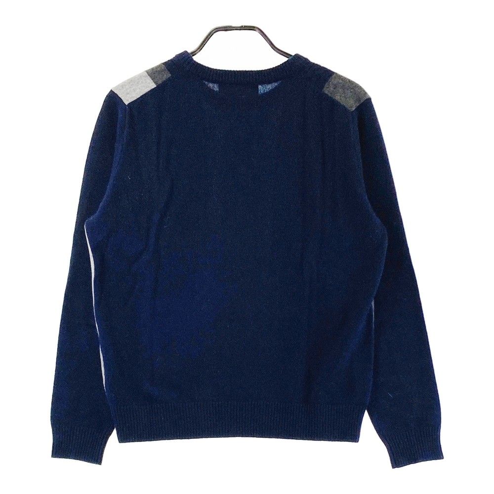 ADABAT アダバット ニットセーター カシミヤ ネイビー系 46