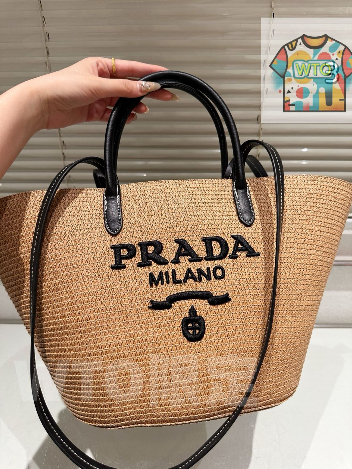 PRADA ブラック エコバッグ PRADA - エコバッグの通販 by りかママ's shop｜プラダならラクマ