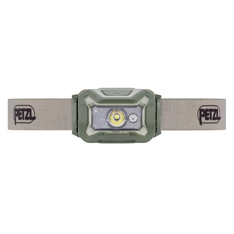 ペツル 防水 防塵 コンパクト ヘッドライト アリア 1 RGB デザート E069BA02 1
