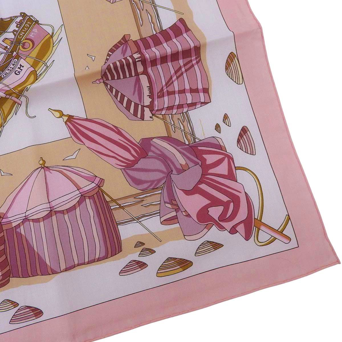エルメス HERMES カレ CHARMES DES PLAGES NORMANDES