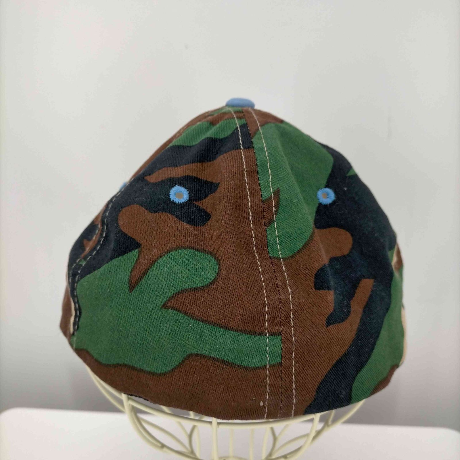 stussyhats” old stussy ロゴ刺繍 6パネル キャップ 緑 DEADSTOCK” old